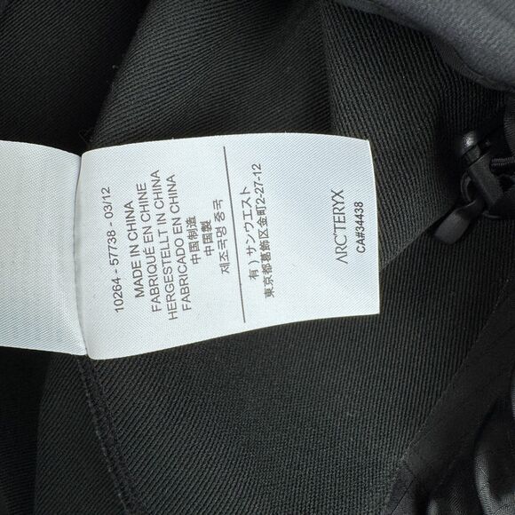 Arc’teryx Arcteryx Gamma LT Jacket Men's Large Black Full Zip Soft Shell Gorp - Picture 5 of 11